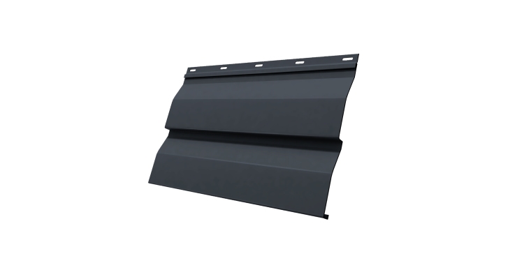 Корабельная Доска 0,265 GL 0.45 PE с пленкой RAL 7024 мокрый асфальт