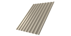 Профнастил С20R 0.45 PE RAL 1015 светлая слоновая кость