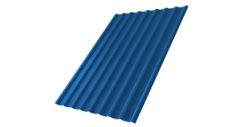 Профнастил С20R 0,5 Satin RAL 5005 сигнальный синий