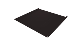 Фальц двойной стоячий Line Grand Line 0,5 Satin Matt с пленкой на замках RAL 9005 черный