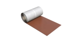 Лента для примыканий V-Flex окрашенный алюминийрулон 300х5000 мм коричневый
