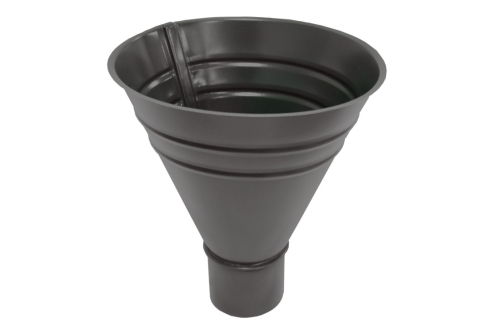 Воронка водосборная большая, 250/90 мм Мatt RR 32 темно-коричневый