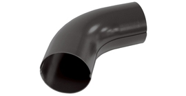 Колено 60 град 100 мм Мatt RR 32 темно-коричневый