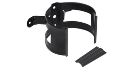 Кронштейн трубы на дерево 100 мм Мatt RAL 9005 черный