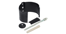 Кронштейн трубы на кирпич 100 мм Мatt RAL 9005 черный