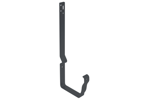 Крюк длинный полоса Vortex 127мм RAL 7024 мокрый асфальт