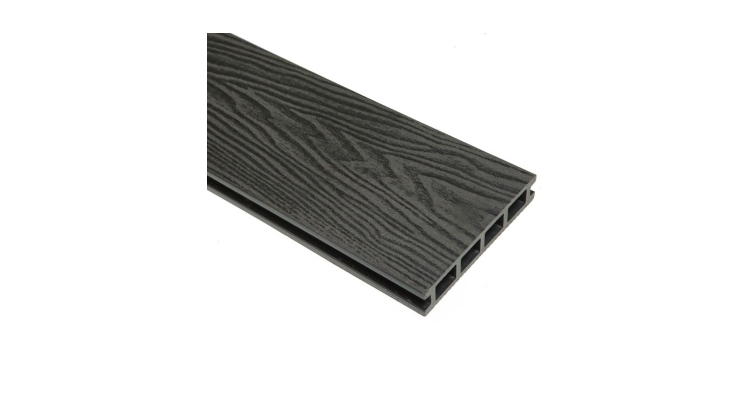 Доска террасная ДПК CM Decking VINTAGE 4000х140х25 мм цвет black wood (черное дерево)