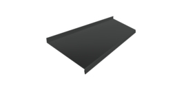 Отлив простой 250 0,45 PE с пленкой RAL 7016 антрацитово-серый (3м)