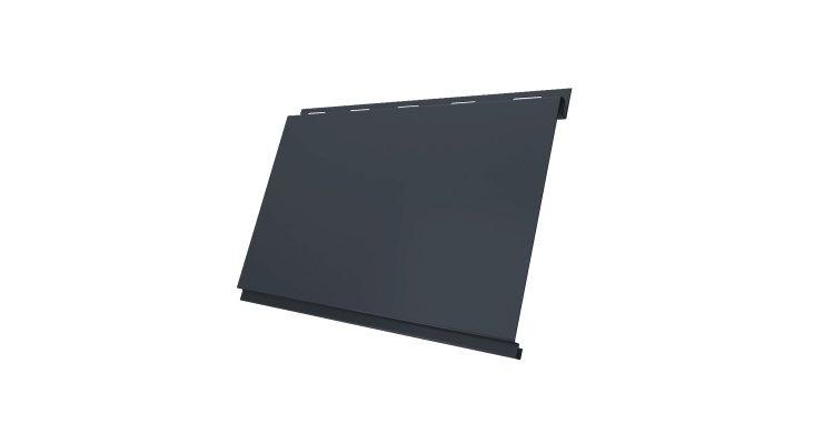 Вертикаль 0,2 classic 0.45 Drap TwinColor с пленкой RAL 7024 мокрый асфальт