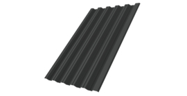 Профнастил НС35R 0,45 Drap TR RAL 7016 антрацитово-серый