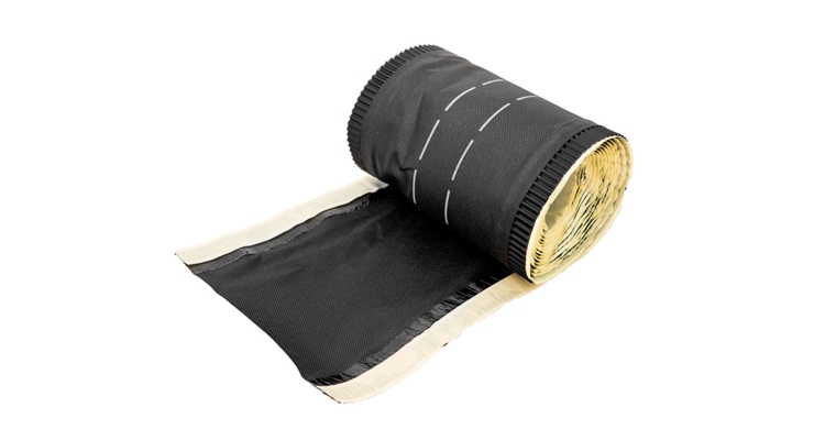 Аэроэлемент конька Optima черный 300мм, 5м