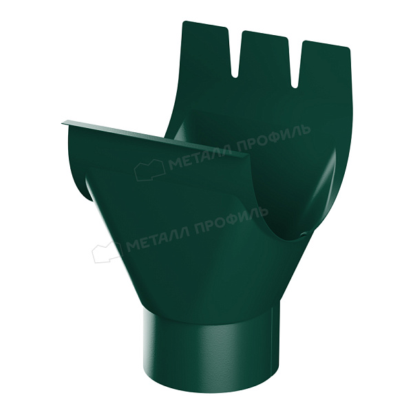 Воронка выпускная Металл Профиль Foramina PUR D150/100 RAL 6005