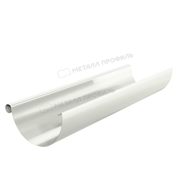 Желоб водосточный Металл Профиль GRANDSYSTEM D125х3000 RAL 9010