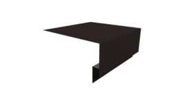 Планка околооконная сложная Экобрус Grand Line 250х75х25 0,45 Drap TX RAL 9005 черный (2м)