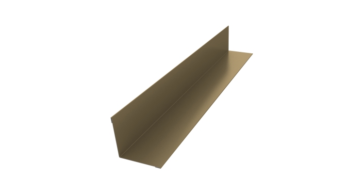 Угол внутренний 30х30 0,45 PE с пленкой RAL 1014 слоновая кость (3м)