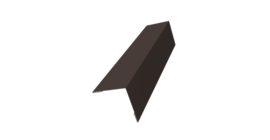 Угол внешний 50х50 0,45 Drap TR RR 32 темно-коричневый (3м)