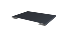 Планка стыковочная 0,45 PE с пленкой RAL 7024 мокрый асфальт (2м)