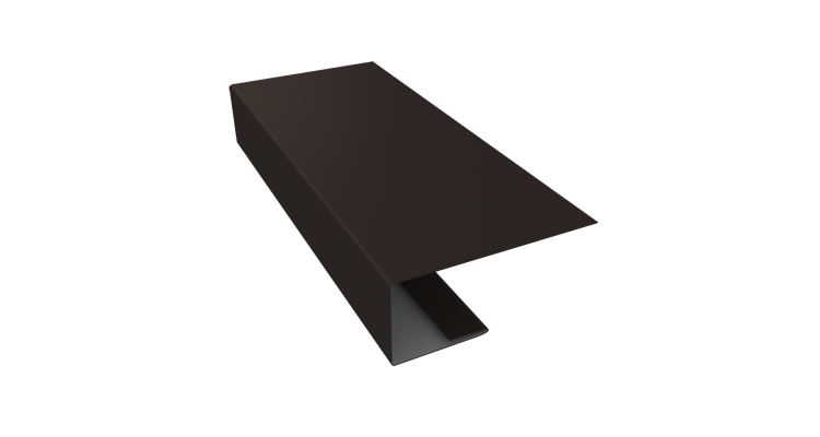 J-Профиль 18мм 0,45 Drap TX RR 32 темно-коричневый (2м)