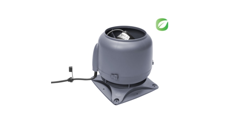 Вентилятор Vilpe Eco110S с основанием серый