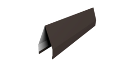 Ламель забора жалюзи Tokyo 0,5 Drap с пленкой RR 32 темно-коричневый