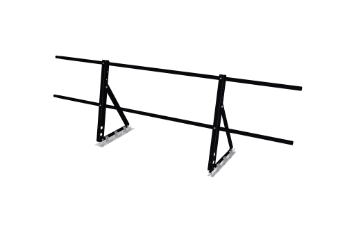 Ограждение кровельное на фальц Optima 0,65х2м RAL 9005